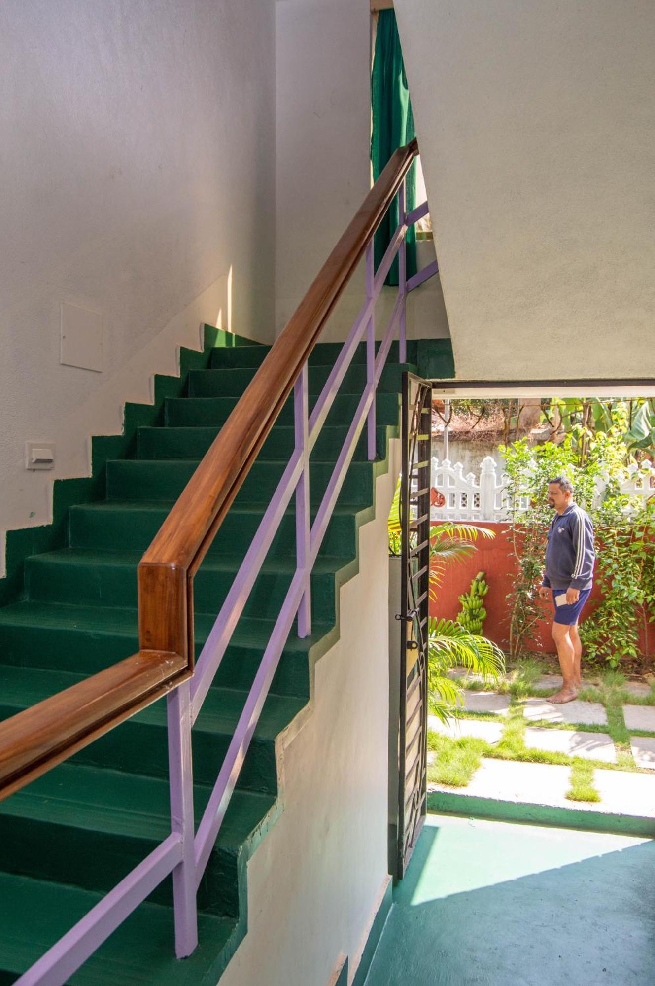 Green Nest Hostel, Baga- North Goa อาร์โปรา ภายนอก รูปภาพ