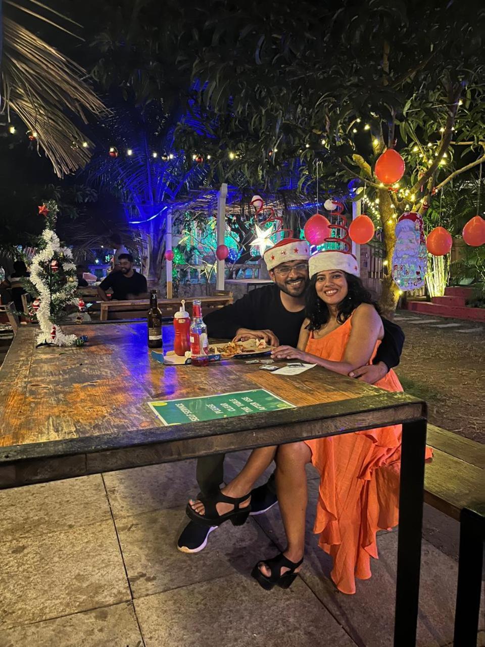 Green Nest Hostel, Baga- North Goa อาร์โปรา ภายนอก รูปภาพ
